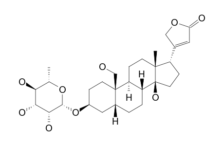 CANNOGENOL-3-O-ALPHA-L-RHAMNOSID,(3-BETA-R,5-BETA-H)