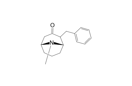 (1S,5R)-2-Benzyl-9-methyl-9-aza-bicyclo[3.3.1]nonan-3-one