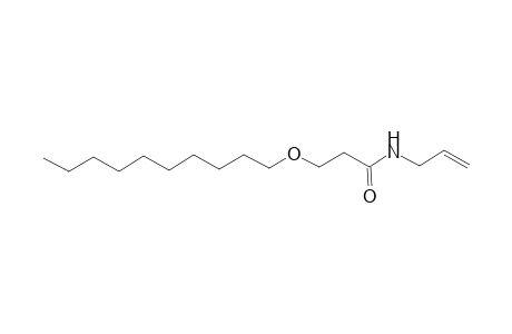 Propanamide, 3-(decyloxy)-N-2-propenyl-