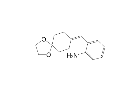 2-(1,4-Dioxaspiro[4,5]dec-8-ylidenemethyl)phenylamine
