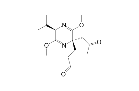 (2'S,5'R)-3-[5-Isopropyl-3,6-dimethoxy-2-(2-oxopropyl)-2,5-dihydroxypyrazin-2-yl)propionaldehyde