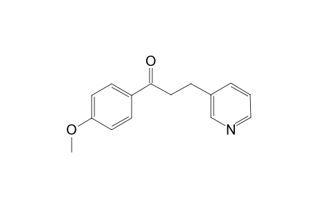 3-(3-pyridyl)-1-(4-methoxyphenyl)-1-acetone