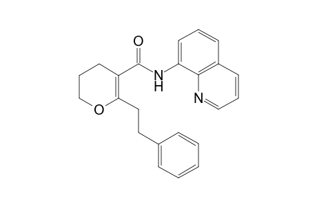 6-Phenethyl-N-(quinolin-8-yl)-3,4-dihydro-2H-pyran-5-carboxamide