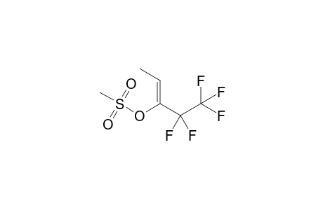 (1Z)-1-(1,1,2,2,2-pentafluoroethyl)-1-propenyl methanesulfonate