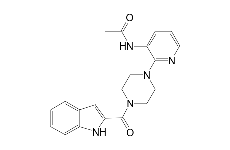 N-[2-[4-(1H-indol-2-ylcarbonyl)piperazin-1-yl]pyridin-3-yl]ethanamide