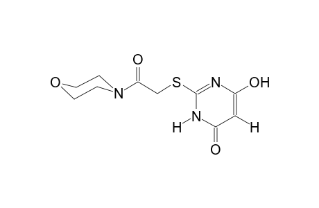 6-hydroxy-2-{[2-(4-morpholinyl)-2-oxoethyl]sulfanyl}-4(3H)-pyrimidinone