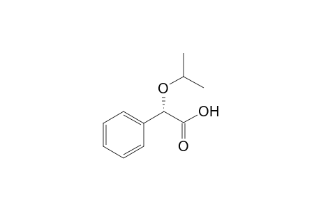 (S)-(+)-.alpha.-Isopropoxyphenylacetatic acid