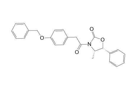 (4S,5R)-3-[2-(4-benzoxyphenyl)acetyl]-4-methyl-5-phenyl-oxazolidin-2-one
