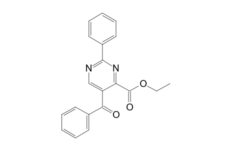 Ethyl 5-benzoyl-2-phenylpyrimidine-4-carboxylate