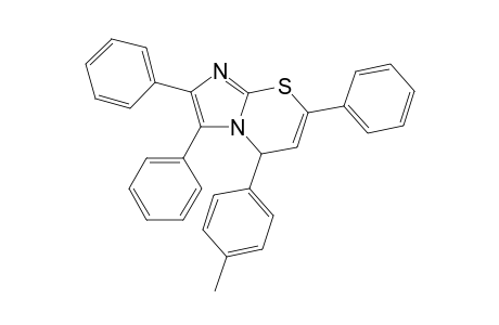 2,3,7-Triphenyl-5-(p-tolyl)-5H-imidazo[2,1-b][1,3]thiazine