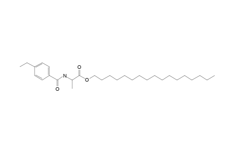 L-Alanine, N-(4-ethylbenzoyl)-, heptadecyl ester