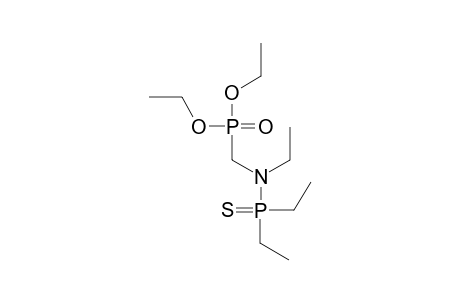 diethyl [(diethylphosphorothioyl)(ethyl)amino]methylphosphonate
