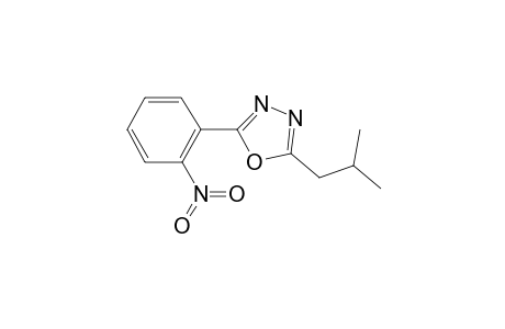 2-Isobutyl-5-(2-nitro-phenyl)-[1,3,4]oxadiazole