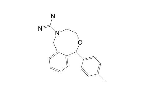 1-(4-TOLYL)-3,4,5,6-TETRAHYDRO-1H-2,5-BENZOXACINE-5-CARBOXAMIDINE