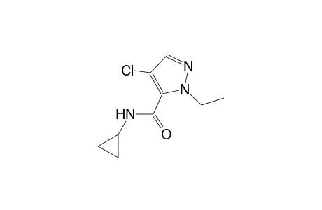 4-chloro-N-cyclopropyl-1-ethyl-1H-pyrazole-5-carboxamide