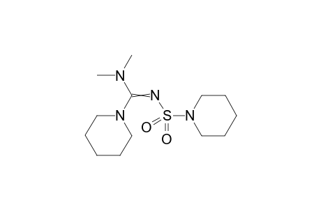 1,1-Dimethyl-3-(pent-1,5-ylen)-2-(pent-1,5-ylen-sulfamoyl)-guanidine