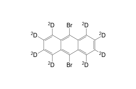 9,10-bis(bromanyl)-1,2,3,4,5,6,7,8-octadeuterio-anthracene