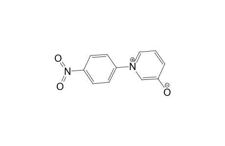 Pyridinium, 3-hydroxy-1-(4-nitrophenyl)-, hydroxide, inner salt