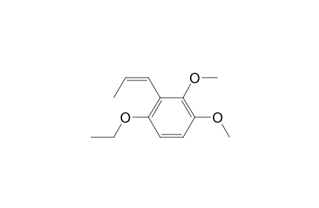 1-Ethoxy-3,4-dimethoxy-2-[(1Z)-1-propenyl]benzene