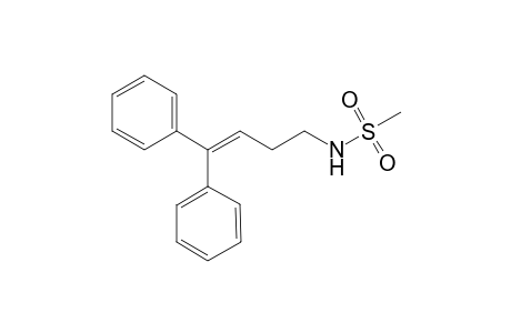 N-(4,4-Diphenyl-but-3-enyl)-methanesulfonamide