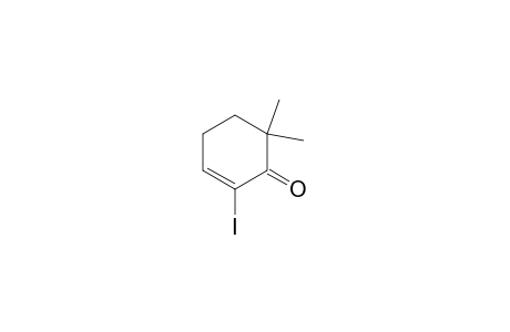 2-iodanyl-6,6-dimethyl-cyclohex-2-en-1-one