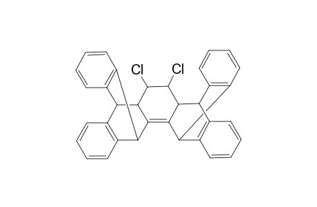 5,14[1',2']:8,13[1'',2'']-Dibenzopentaphene, 6,7-dichloro-5,5a,6,7,7a,8,13,14-octahydro-, (5a.alpha.,6.alpha.,7.beta.,7a.alpha.)-