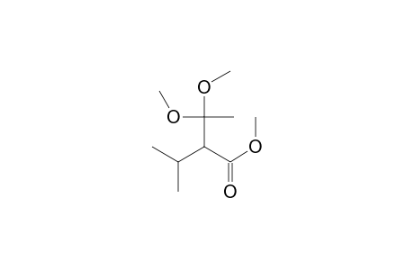 2-isopropyl-3,3-dimethoxy-butyric acid methyl ester