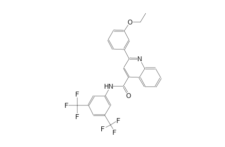 N-[3,5-bis(trifluoromethyl)phenyl]-2-(3-ethoxyphenyl)-4-quinolinecarboxamide