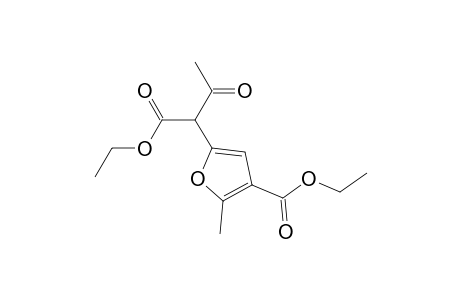 2-Furanacetic acid, .alpha.-acetyl-4-(ethoxycarbonyl)-5-methyl-, ethyl ester