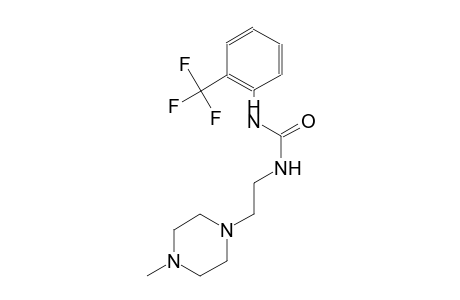 urea, N-[2-(4-methyl-1-piperazinyl)ethyl]-N'-[2-(trifluoromethyl)phenyl]-