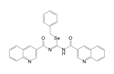 Benzyl N,N'-di(quinolin-3-yl-carbonyl)-imidoselenocarbamate