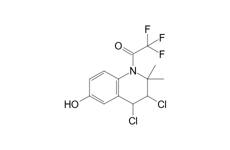 3,4-Dichloro-1-trifluoroacetyl-6-hydroxy-2,2-dimethyl-1,2,3,4-tetrahydroquinoline