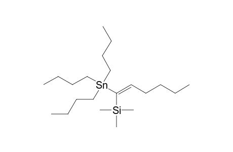 trimethyl-[(E)-1-tributylstannylhex-1-enyl]silane