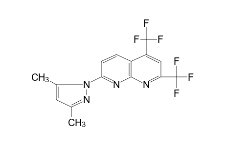 2,4-BIS(TRIFLUOROMETHYL)-7-(3,5-DIMETHYLPYRAZOL-1-YL)-1,8-NAPHTHYRIDINE