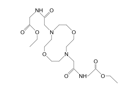 4,10-Bis(ethoxycarbonylmethylcarbamoylmethyl)-1,7-dioxa-4,10-diaza-cyclododecane