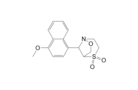 8-(4-Methoxynaphthyl)-1-aza-7-oxa-4-thiabicyclo[3.2.1]octan-4,4-dioxide