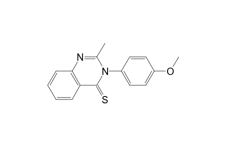 2-Methyl-3-(4-methoxyphenyl)-4(3H)-quinazolinthione