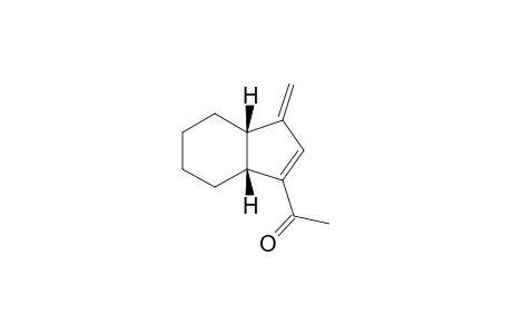 1-[(3aS,7aR)-3-methylene-3a,4,5,6,7,7a-hexahydroinden-1-yl]ethanone