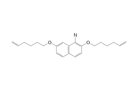 1-AMINO-2,7-BIS-(HEX-5-ENYLOXY)-NAPHTHALENE