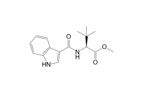 Methyl (S)-2-(1H-indole-3-carboxamido)-3,3-dimethylbutanoate