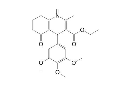 ethyl 2-methyl-5-oxo-4-(3,4,5-trimethoxyphenyl)-1,4,5,6,7,8-hexahydro-3-quinolinecarboxylate