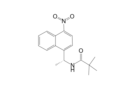 (R)-1-nitro-4-[N-1-pivaloylamino-1-ethyl] naphthalene
