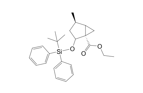 Ethyl (1S,3S,4R)-2-[(t-butyldiphenylsilyl)oxy]-4-methylbicyclo[3.1.0]hexane-1-carboxylate