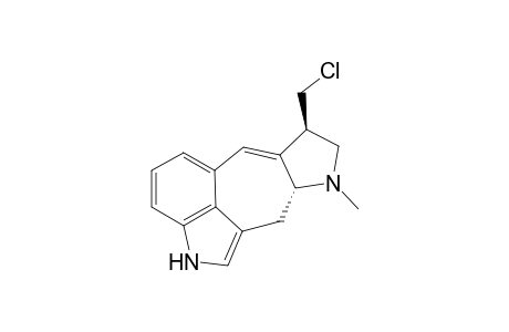 (5R,8R)-5(10-9)abeo-6-Methyl-8.beta.-chloromethyl-9,10-didehydroergoline