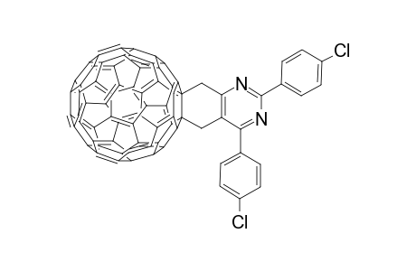 1',2',3',4'-Tetrahydro-6',8'-bis(p-chlorophenyl)quinazolino[2',3':1,2][60]fullerene