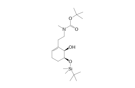 N-[2-[(5S,6R)-5-[[(1,1-Dimethylethyl)dimethylsilyl]oxy]-6-hydroxy-1-cyclohexen-1-yl]ethyl}-N-methyl carbamic acid 1,1,dimethylethyl ester