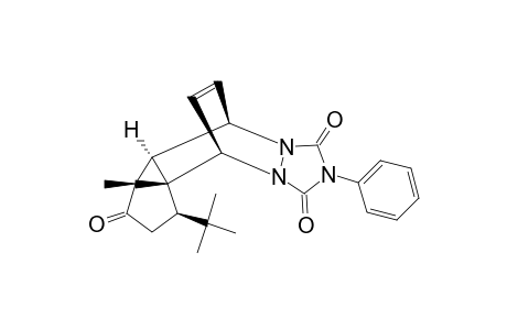 (1-R*,3A-S*,3B-R*)-1,2,3B,4-TETRAHYDRO-1-TERT.-BUTYL-3A-METHYL-7-PHENYL-4,10-ETHENO-6-H,10-H-CYCLOPENTA-[1.3]-CYCLOPROPA-[1.2-D]-[1.2.4]-TRIA