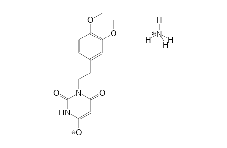 ammonium 1-[2-(3,4-dimethoxyphenyl)ethyl]-2,6-dioxo-1,2,3,6-tetrahydro-4-pyrimidinolate
