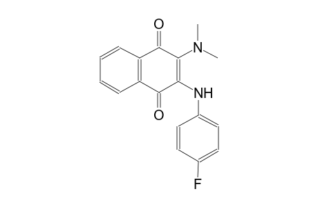 1,4-naphthalenedione, 2-(dimethylamino)-3-[(4-fluorophenyl)amino]-