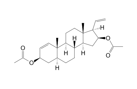 3.beta.,16.beta.-Dihydroxy-5.alpha.-pregna-1,20-dien-3,16-diacetate